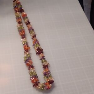 Multicolor Gemstone Necklace